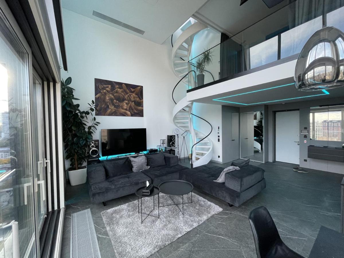 Apartament The Penthouse Kijów Zewnętrze zdjęcie