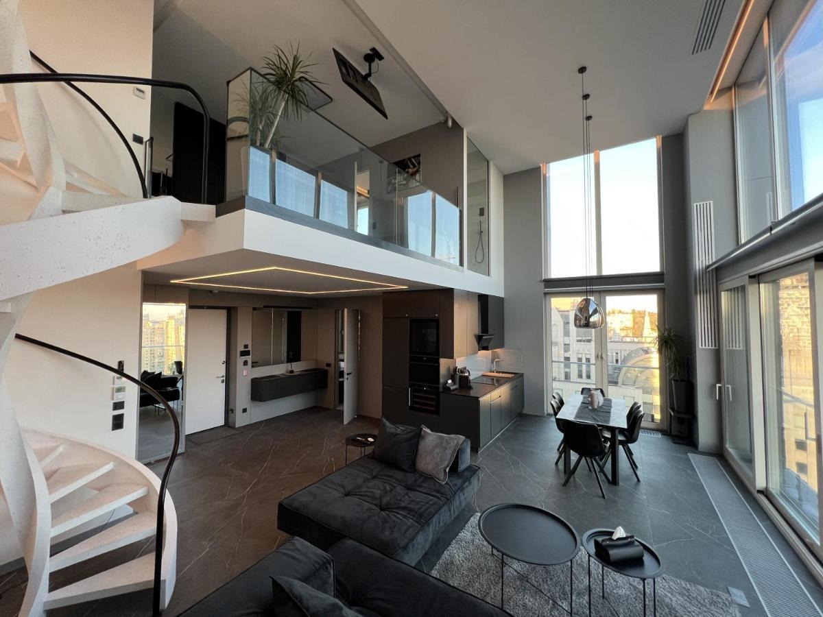 Apartament The Penthouse Kijów Zewnętrze zdjęcie