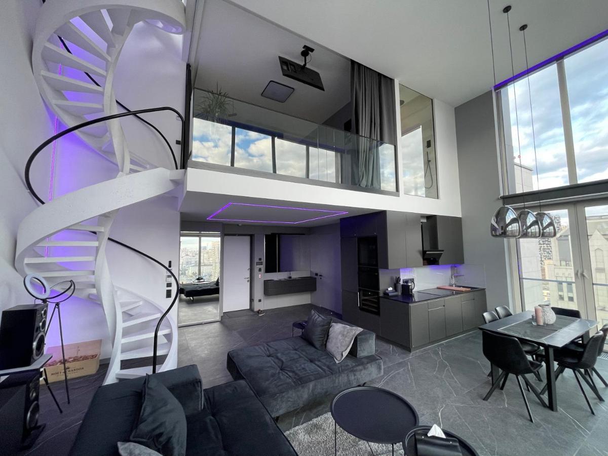 Apartament The Penthouse Kijów Zewnętrze zdjęcie