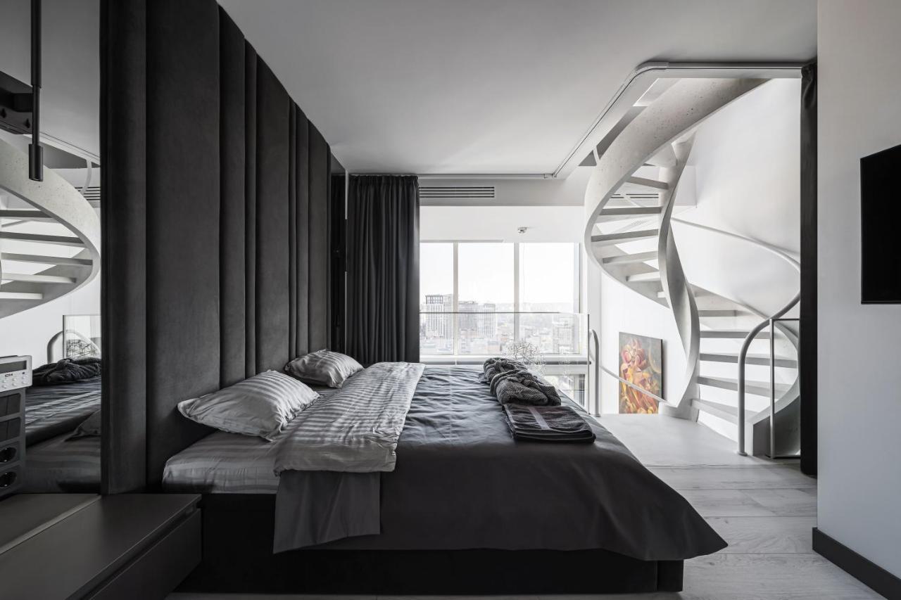 Apartament The Penthouse Kijów Zewnętrze zdjęcie