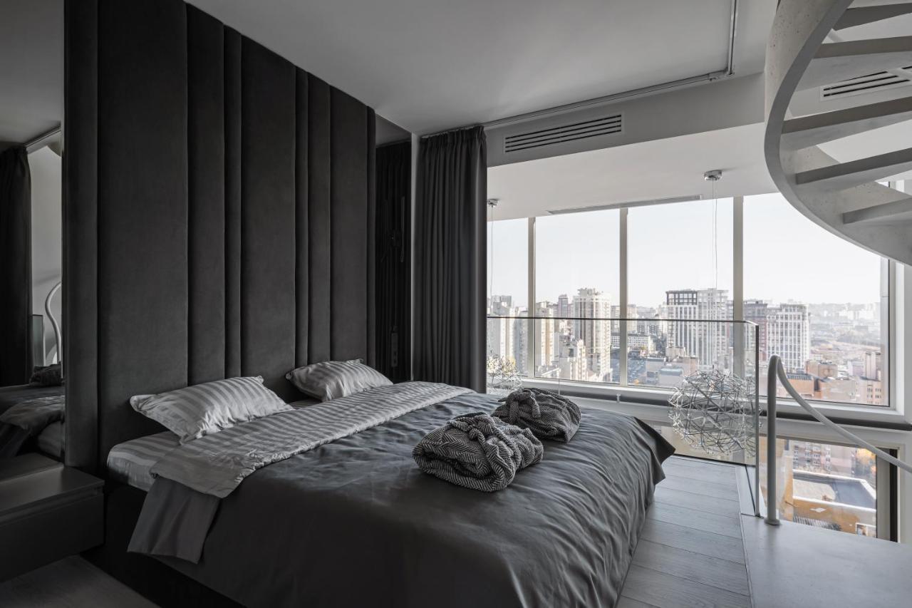 Apartament The Penthouse Kijów Zewnętrze zdjęcie