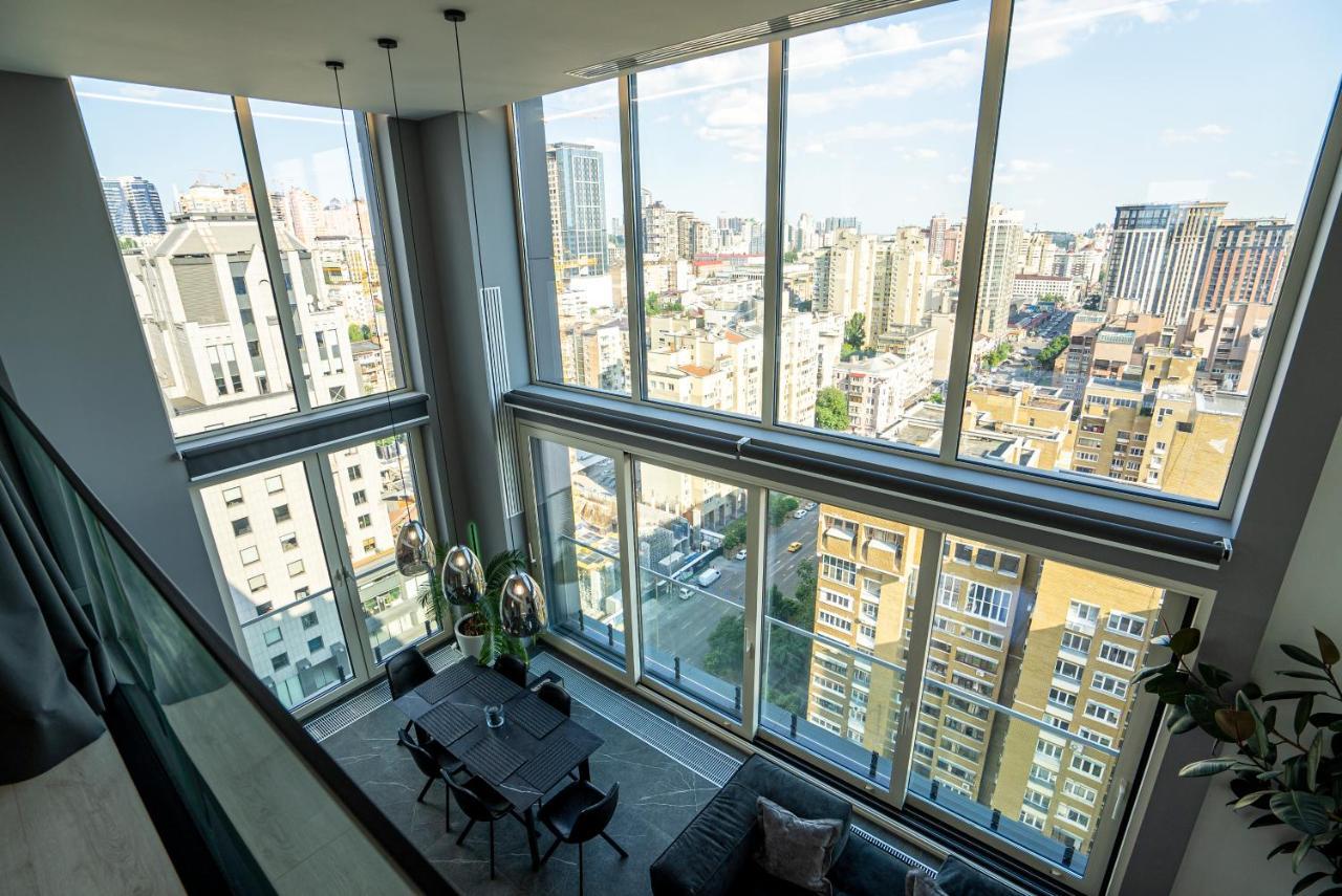 Apartament The Penthouse Kijów Zewnętrze zdjęcie