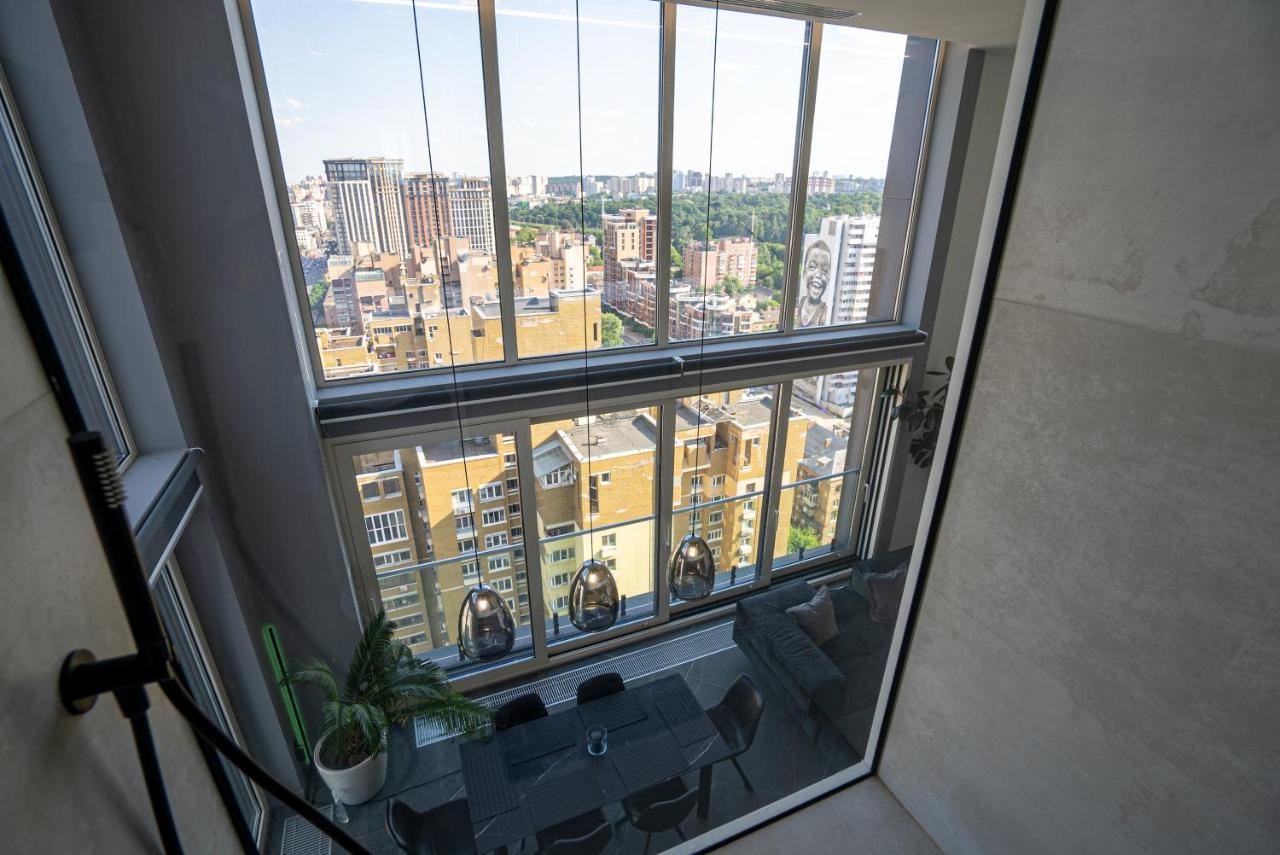 Apartament The Penthouse Kijów Zewnętrze zdjęcie