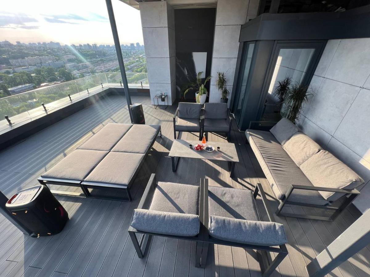 Apartament The Penthouse Kijów Zewnętrze zdjęcie