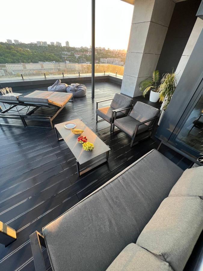 Apartament The Penthouse Kijów Zewnętrze zdjęcie